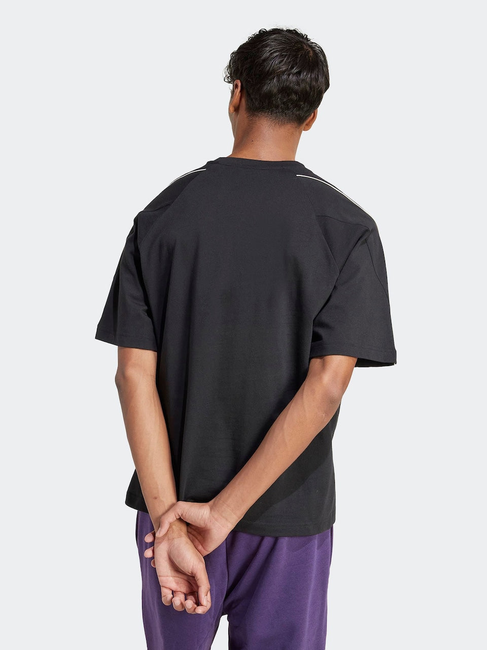 adidas Performance
STADIUM TEE - Print T-shirt - black owhite