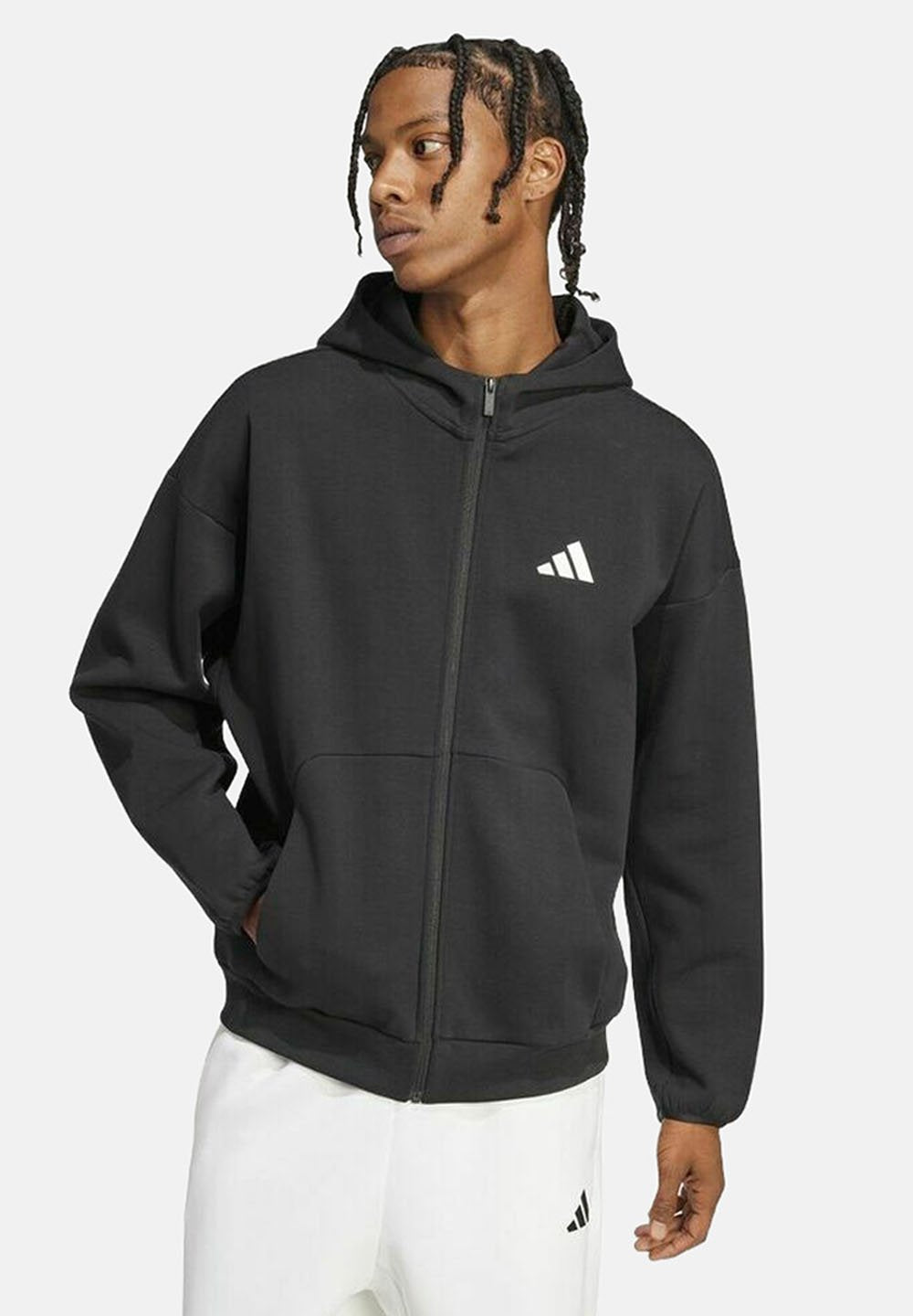 adidas Performance
Zip-up sweatshirt - black