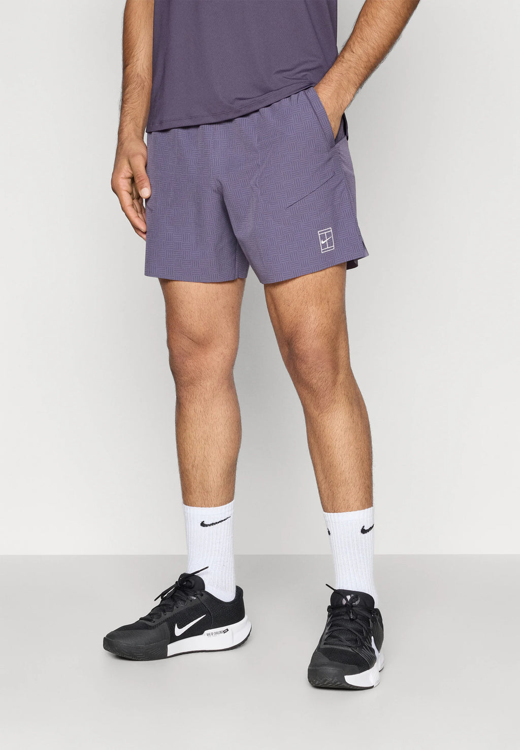 NIKECOURT ADVANTAGE SHORT PRINT