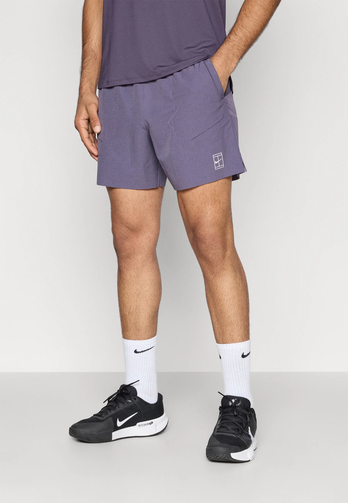 NIKECOURT ADVANTAGE SHORT PRINT
