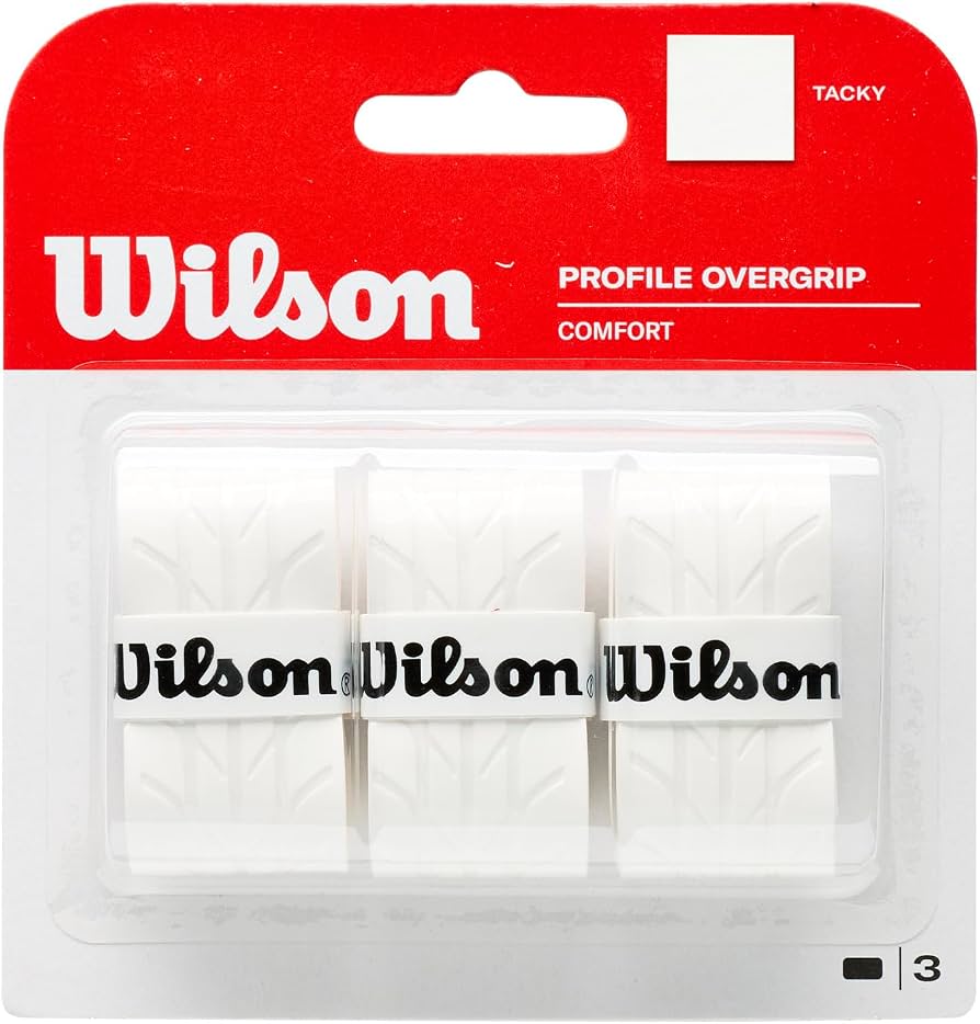 Wilson Profile Overgrip (Pack of 3) — White